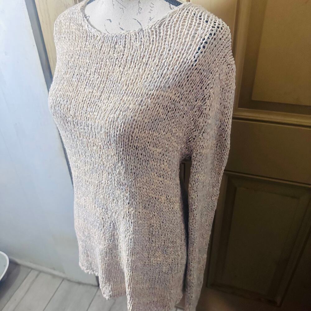 J.O.A. Los Angeles Open Knit Light Layering Sweater, all Seasons, size L, NWOT